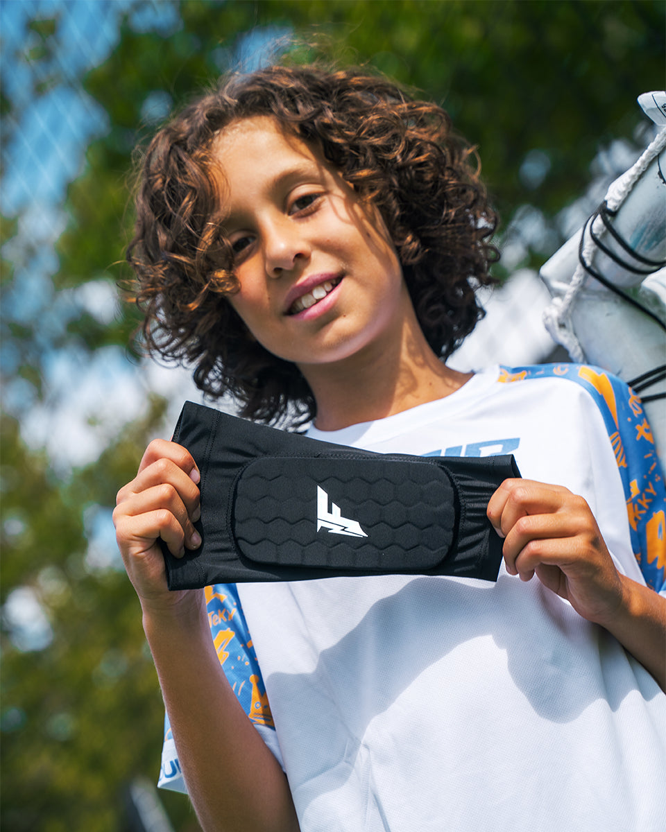 Integrierte Schienbeinschoner für Kinder