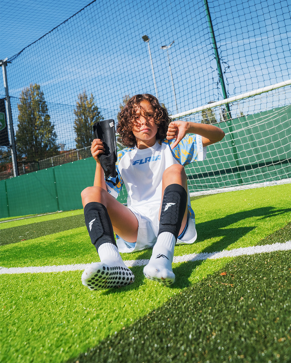 Protège-tibias intégrés pour enfants