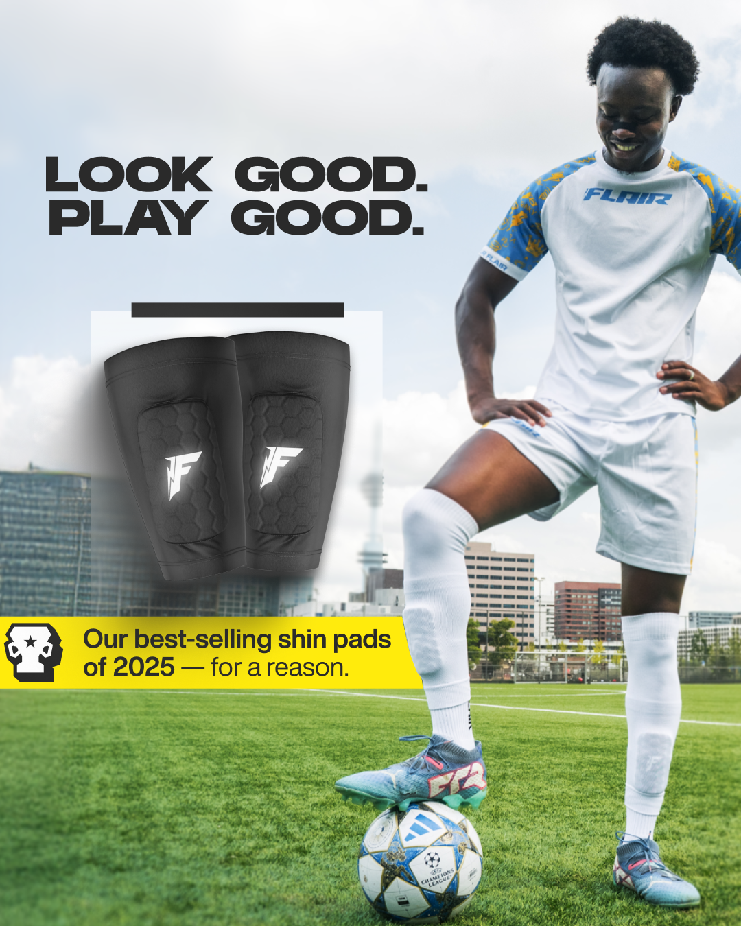 Built-In Shin Pads