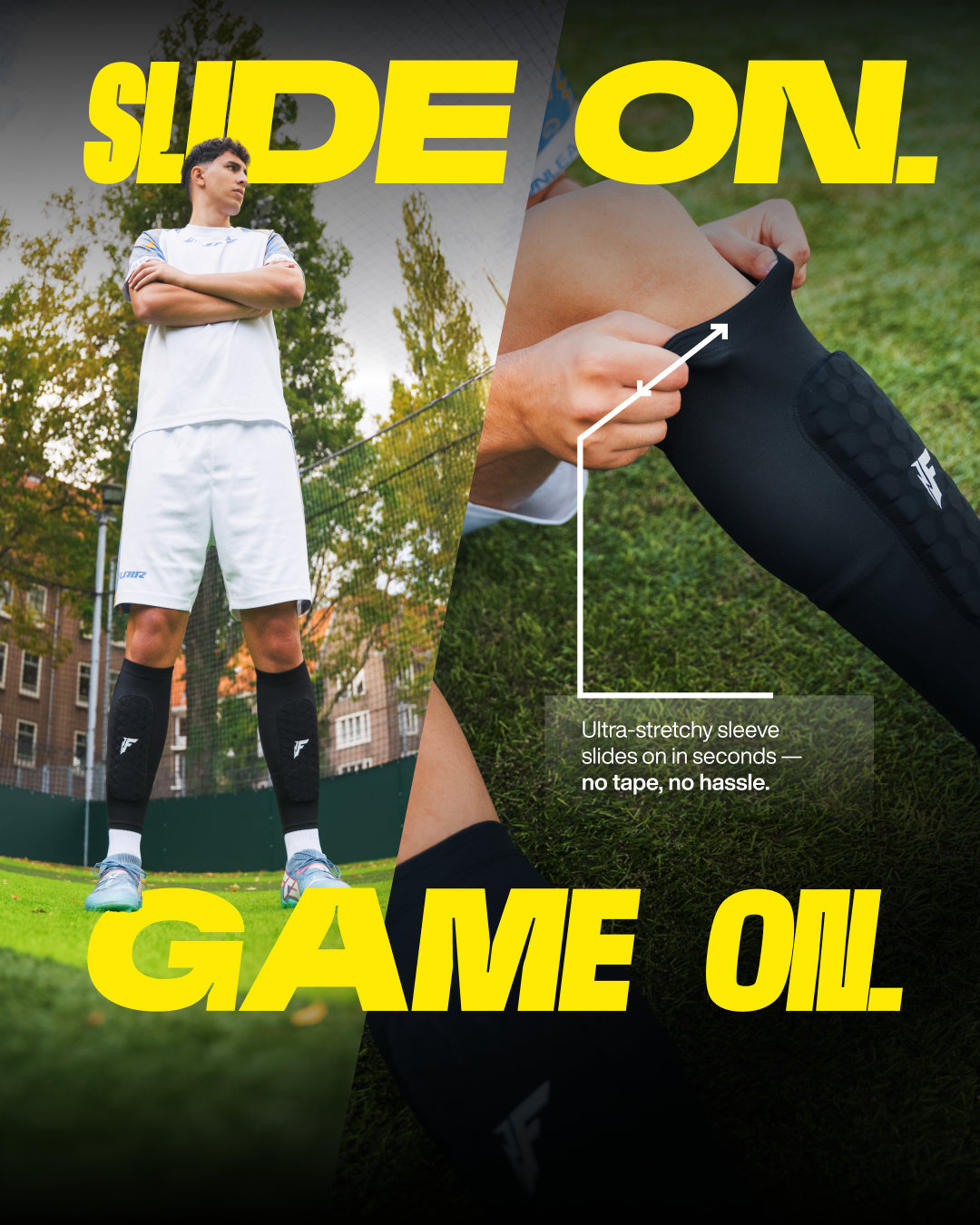 Espinilleras incorporadas