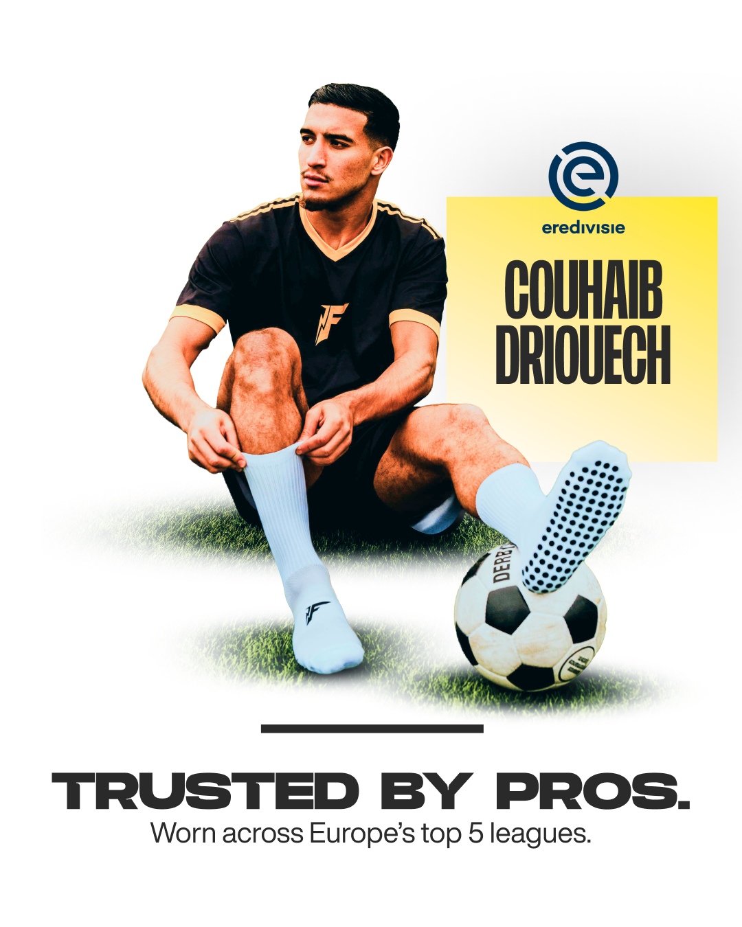 Confezione da 6 - Calzini Pro Grip