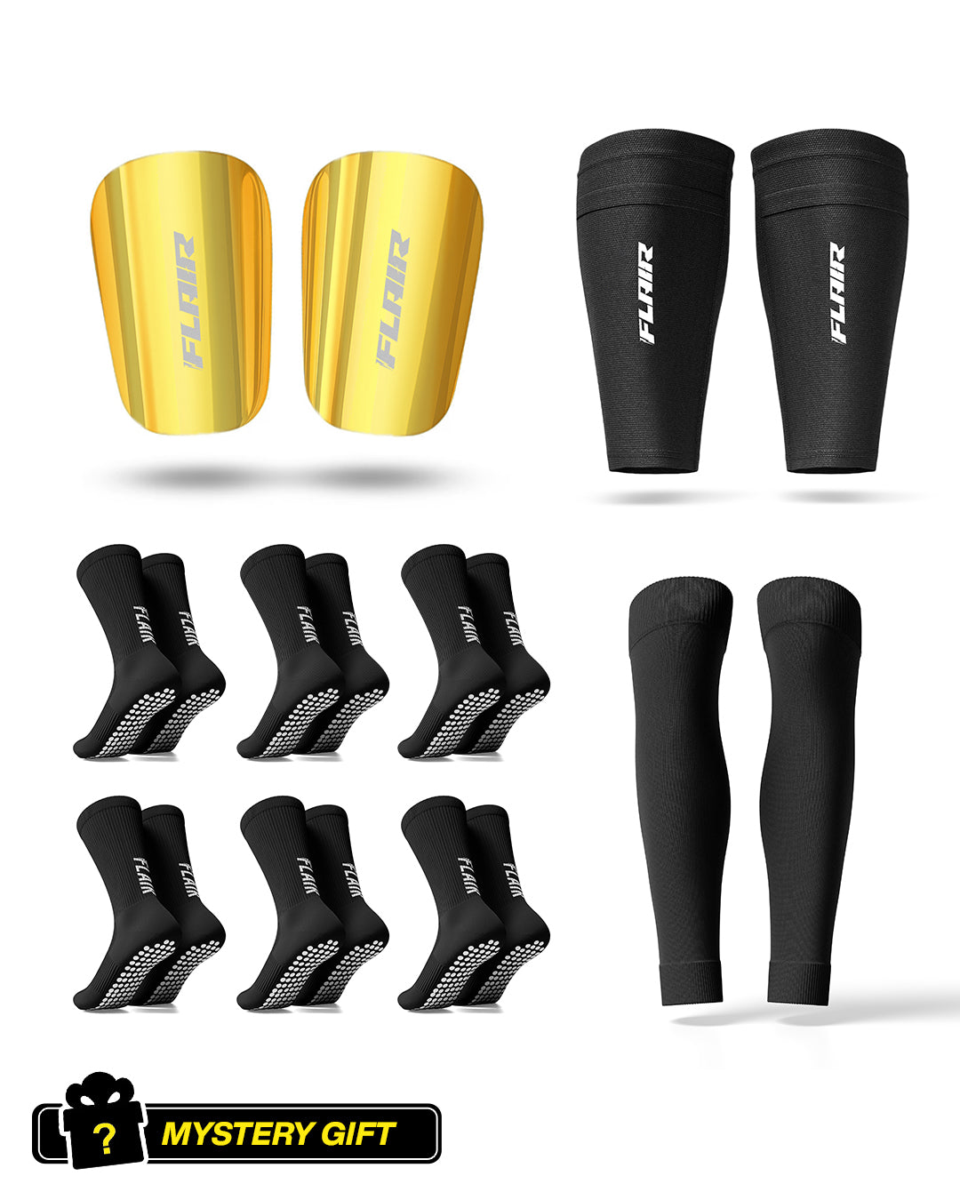 Jubileumbundel - Gouden scheenbeschermers