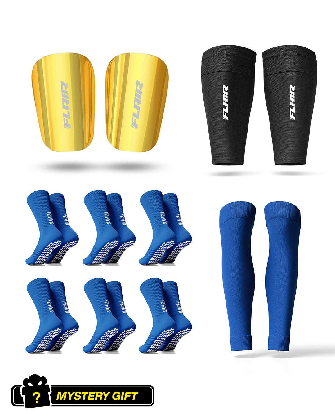 Jubileumbundel - Gouden scheenbeschermers