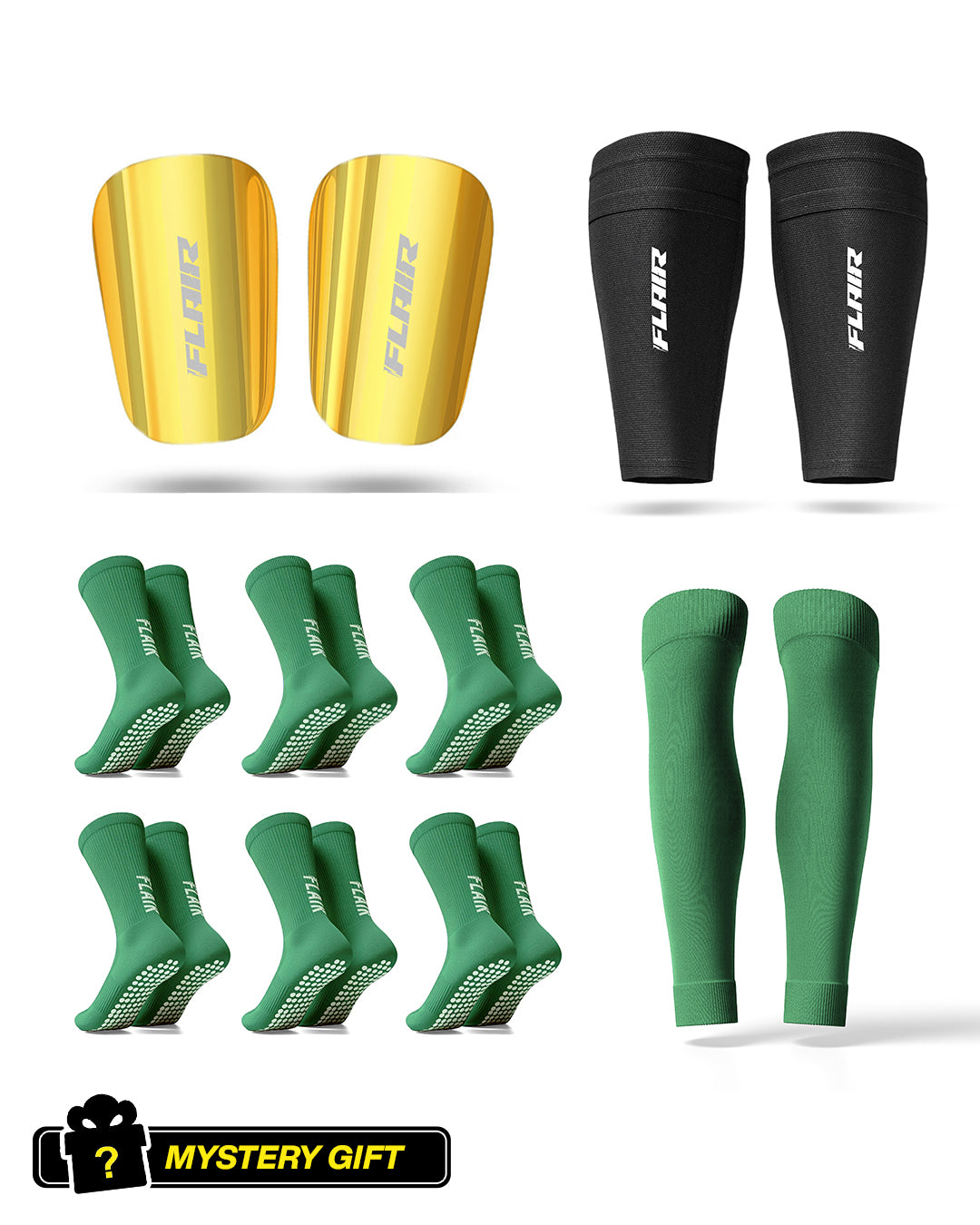 Jubileumbundel - Gouden scheenbeschermers