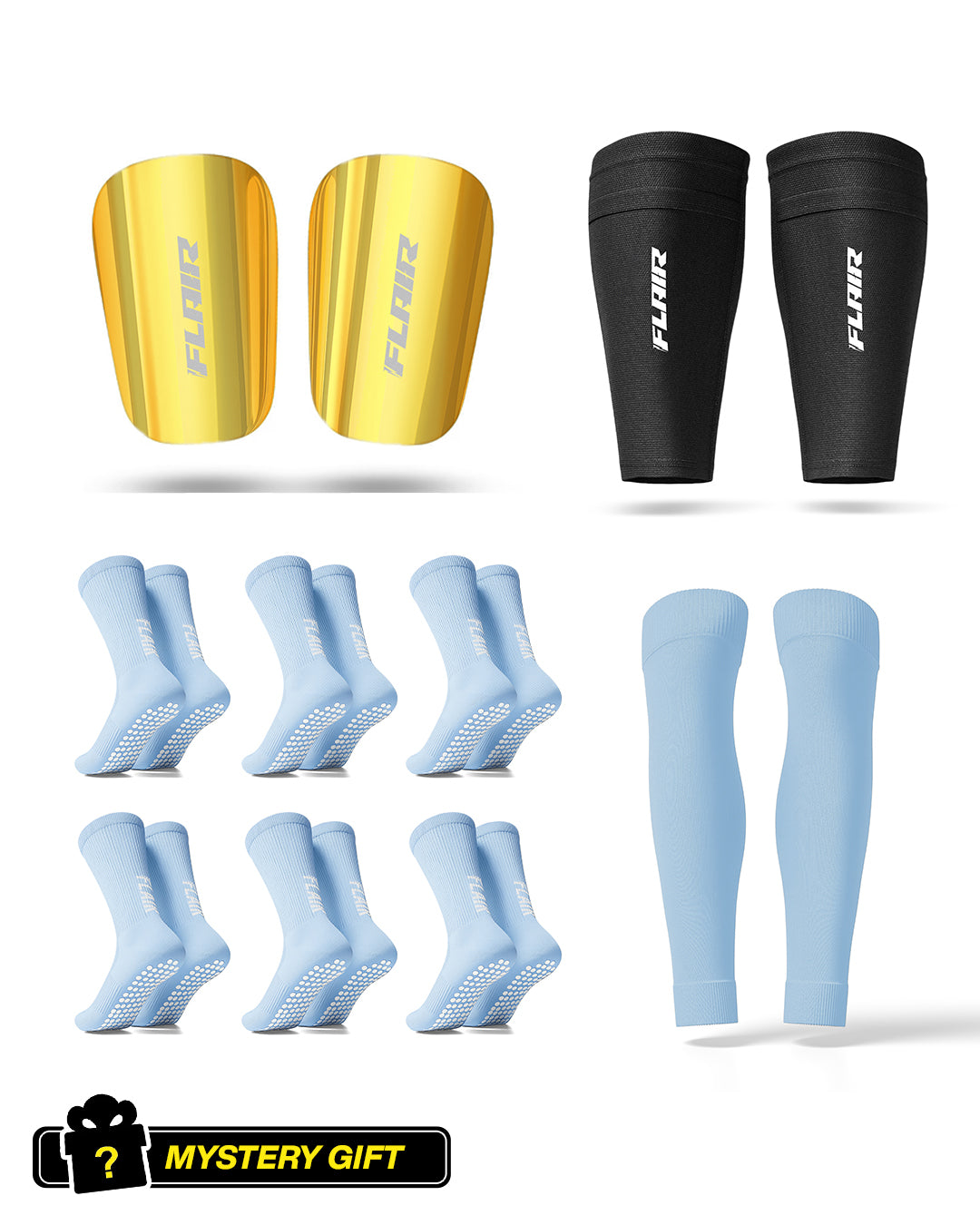 Jubileumbundel - Gouden scheenbeschermers