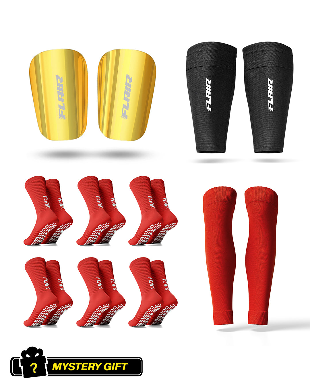 Jubileumbundel - Gouden scheenbeschermers