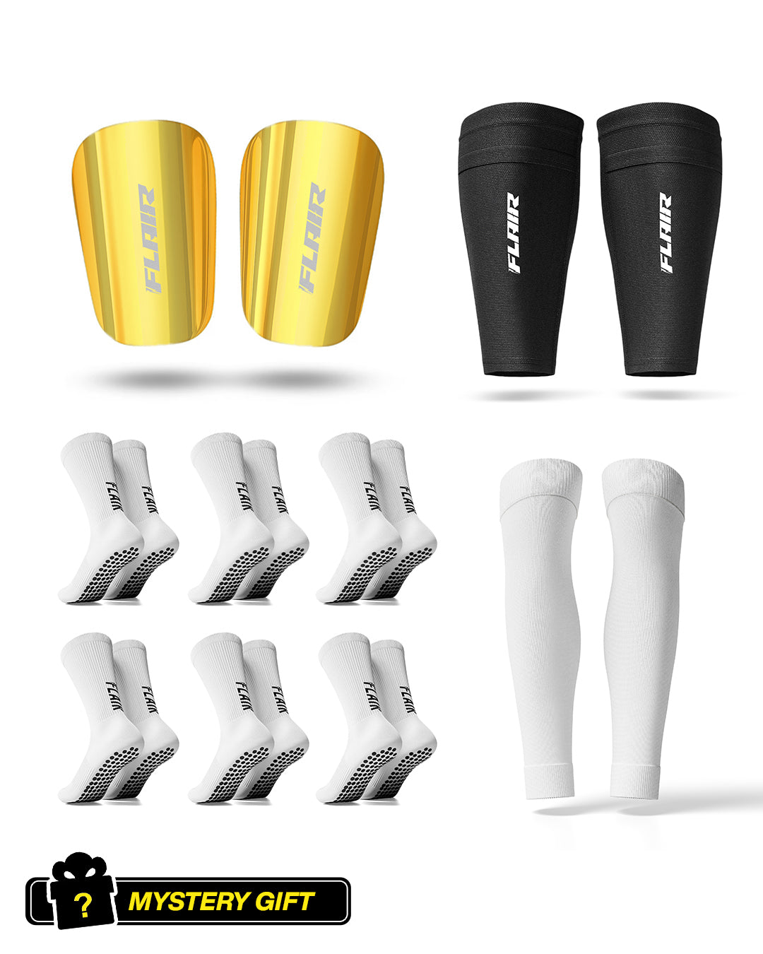 Jubileumbundel - Gouden scheenbeschermers