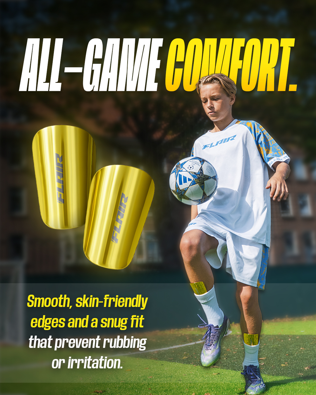 Kids Gold Scheenbeschermers