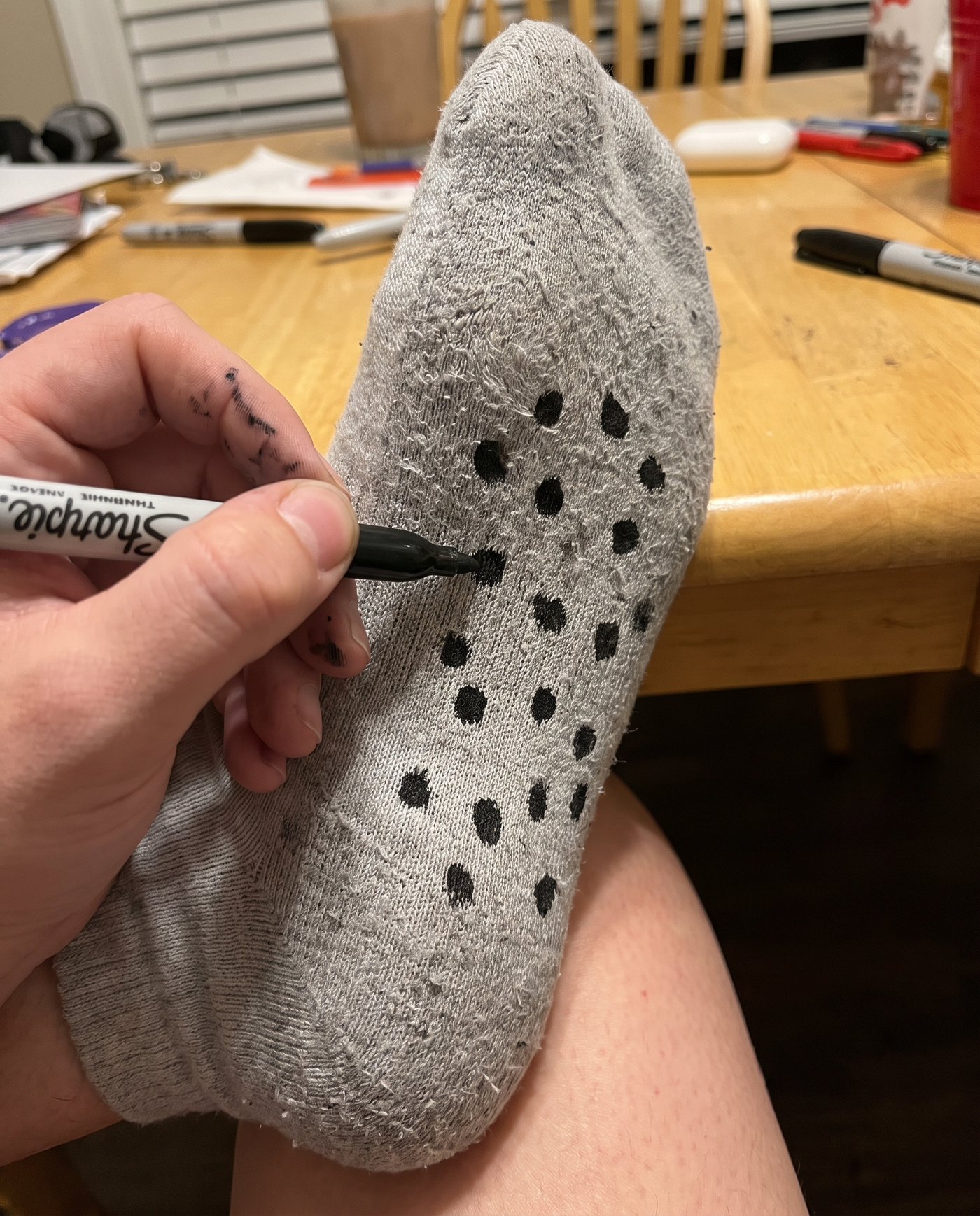 Les chaussettes du club