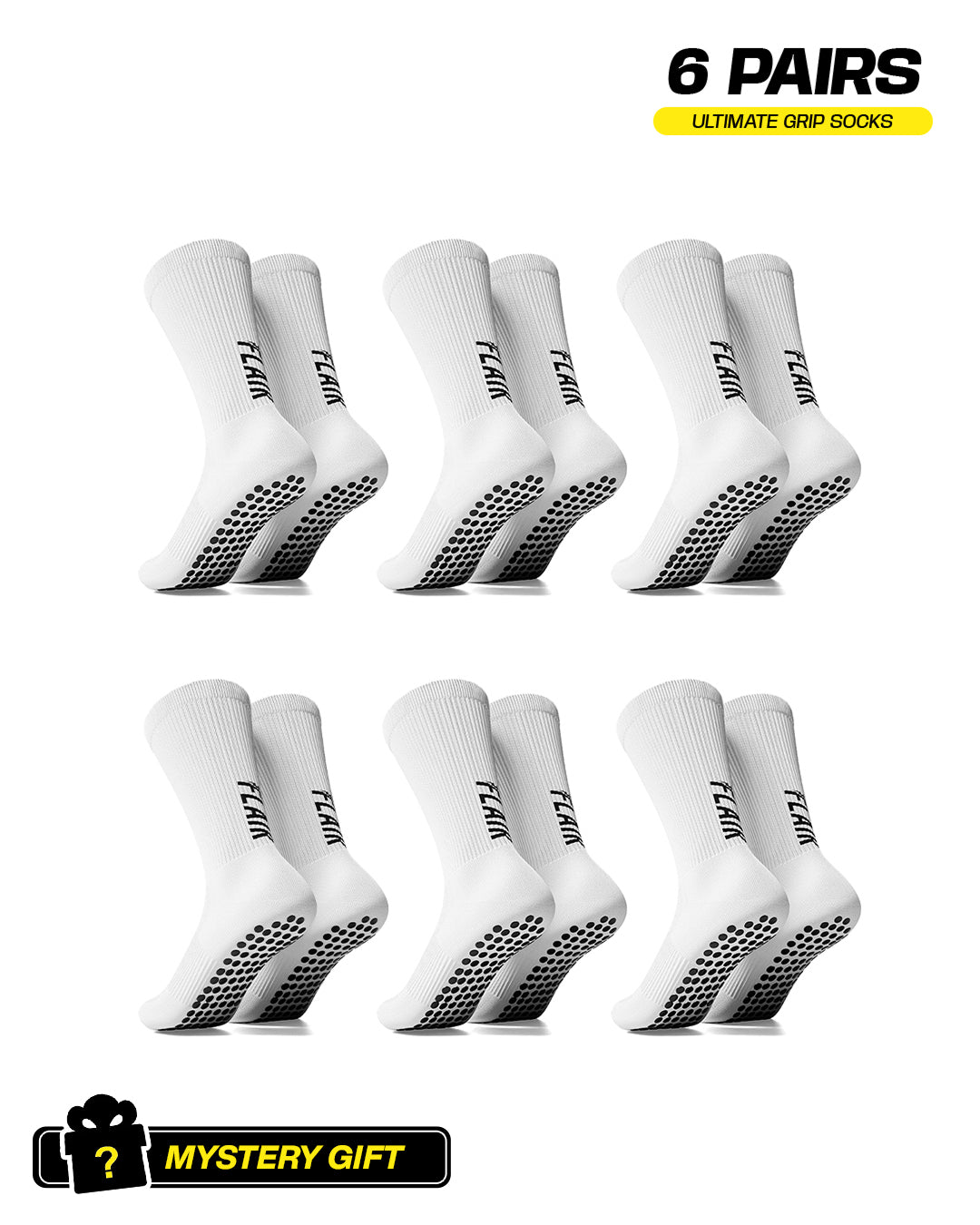 6-pack - Pro Grip Sokken