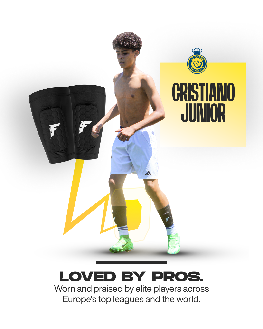 cr7 shin pads junior