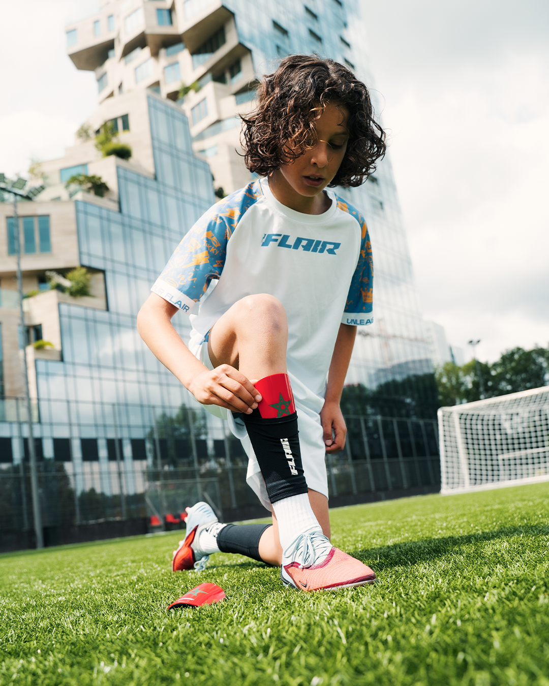 Protège-tibias WC pour enfants